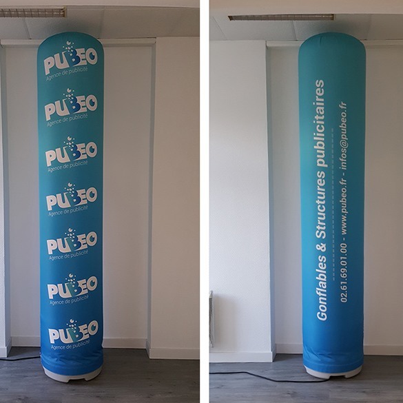 2.20m captive advertising column